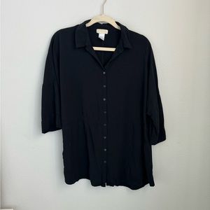 L Space quarter sleeve, cinch waist cover up